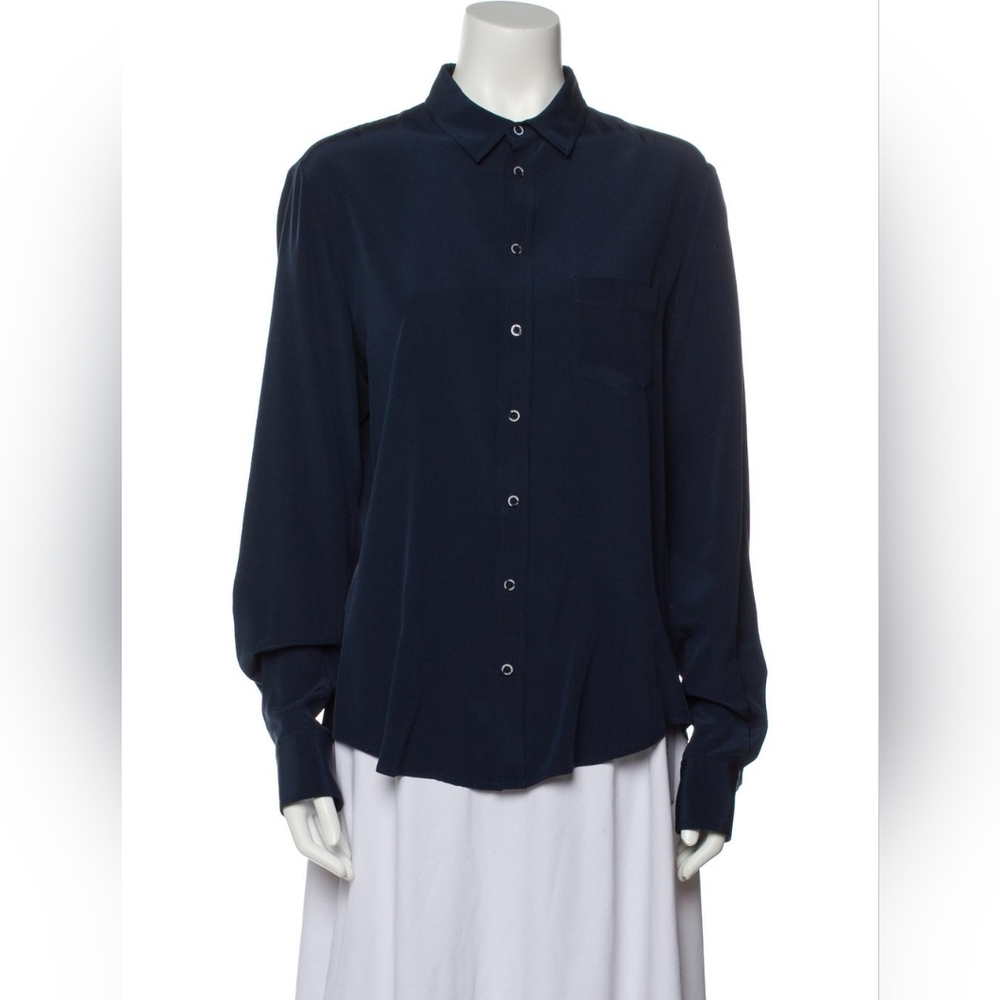 Joseph Silk Button-Up top